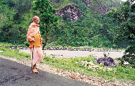 Swamiji at Uttarkasi